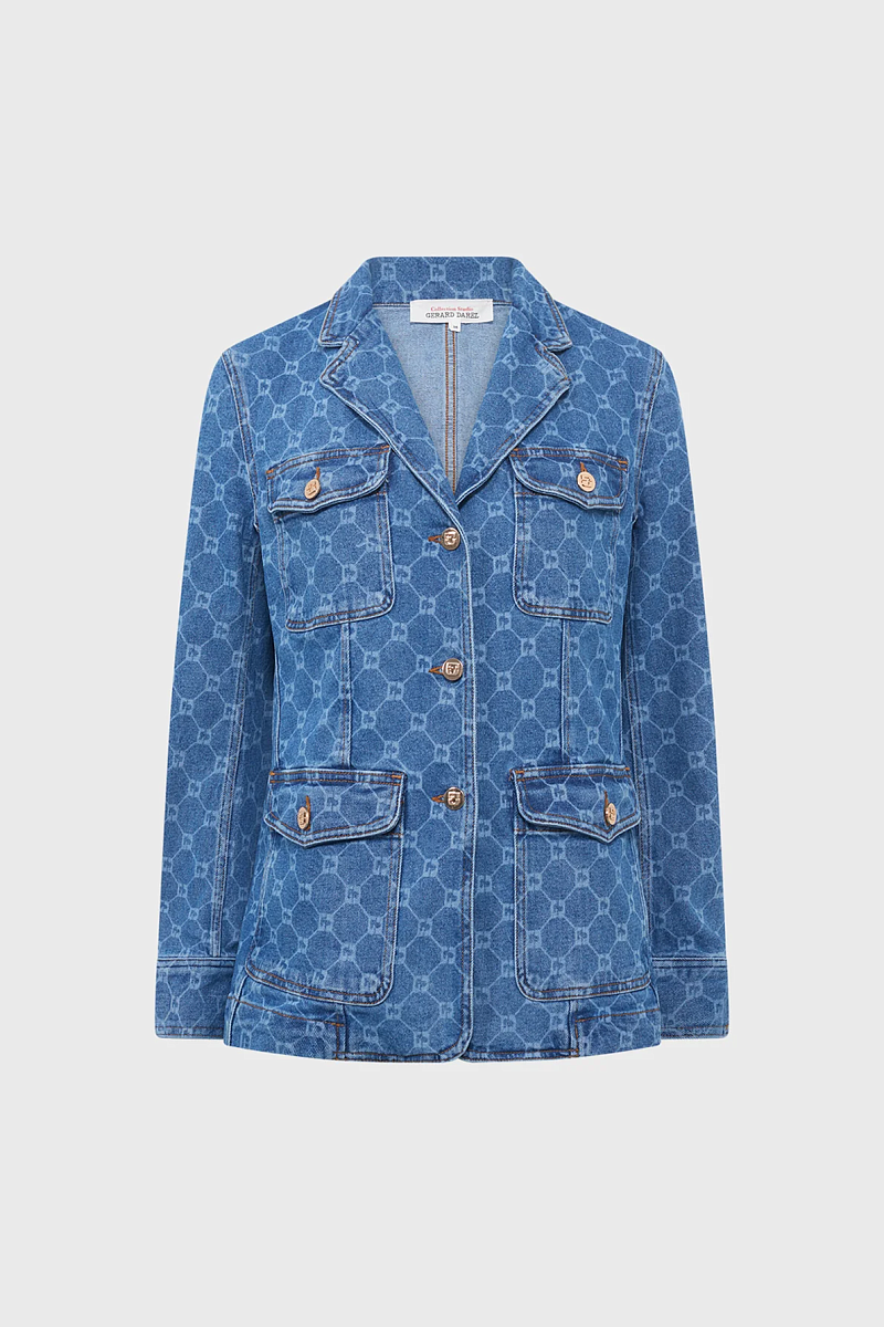ROSANIA - Джинсовая куртка с монограммой