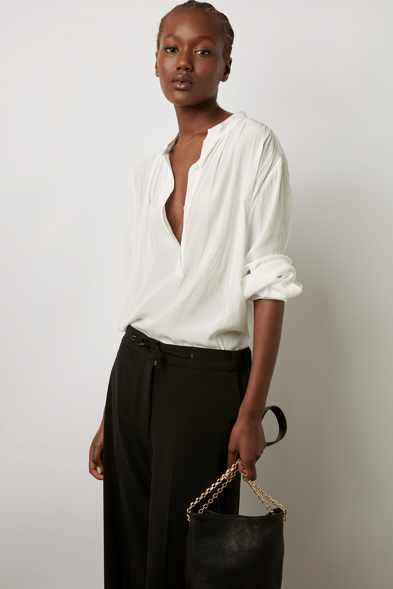 CLOELIA - Брюки прямого кроя из микрофибры