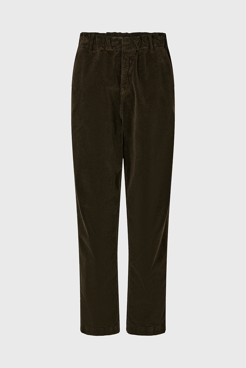 NYMPHIE - Эластичные брюки из тонкого вельвета