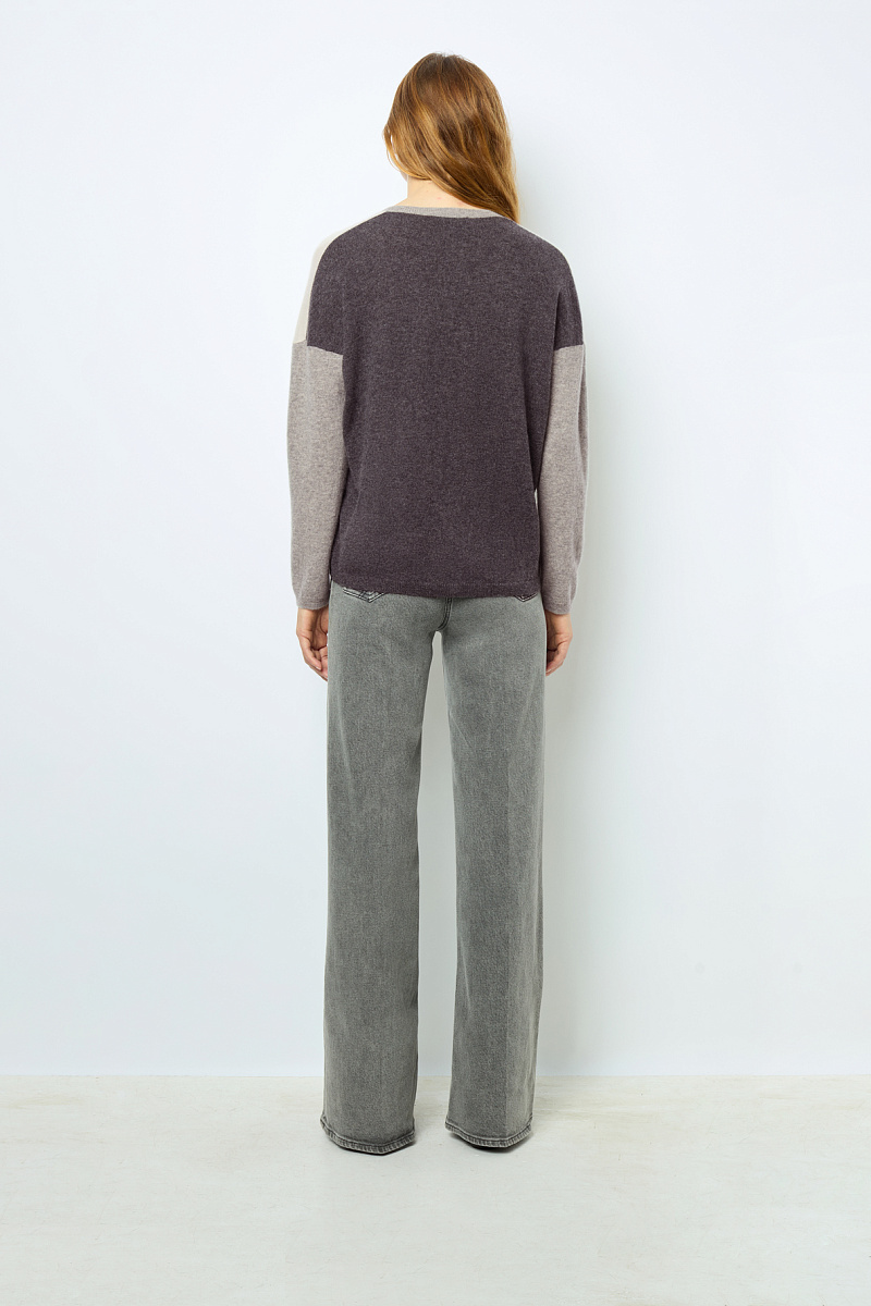 JALYA - Пуловер из кашемира с V-образным вырезом