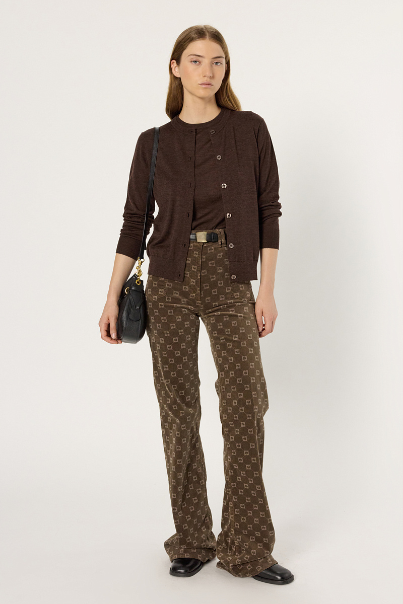 ESTELLE - Кардиган из 100% овечьей шерсти ESTELLE - Кардиган из 100% овечьей шерсти