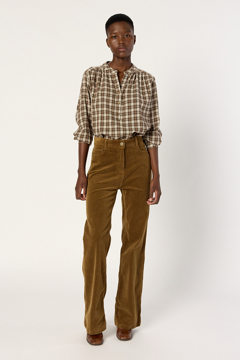 ALINE - Блуза в клетку