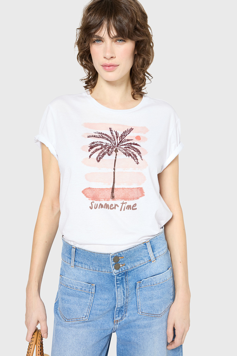 GWENAELLE - Футболка с принтом