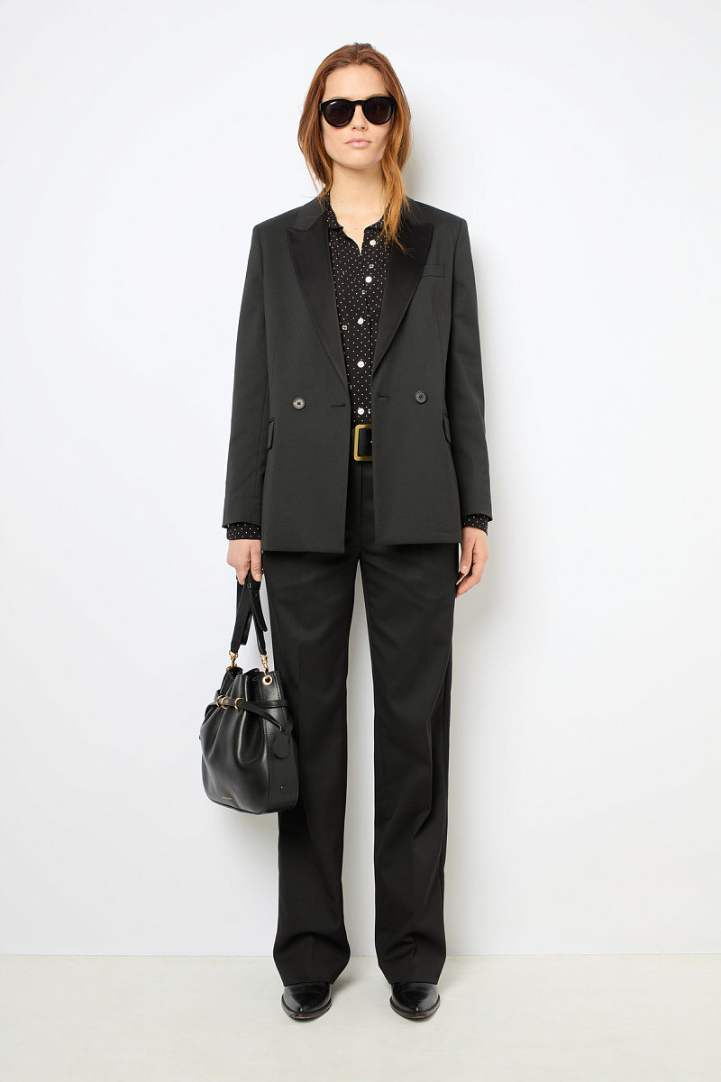 ETIENNE - Жакет-смокинг черного цвета