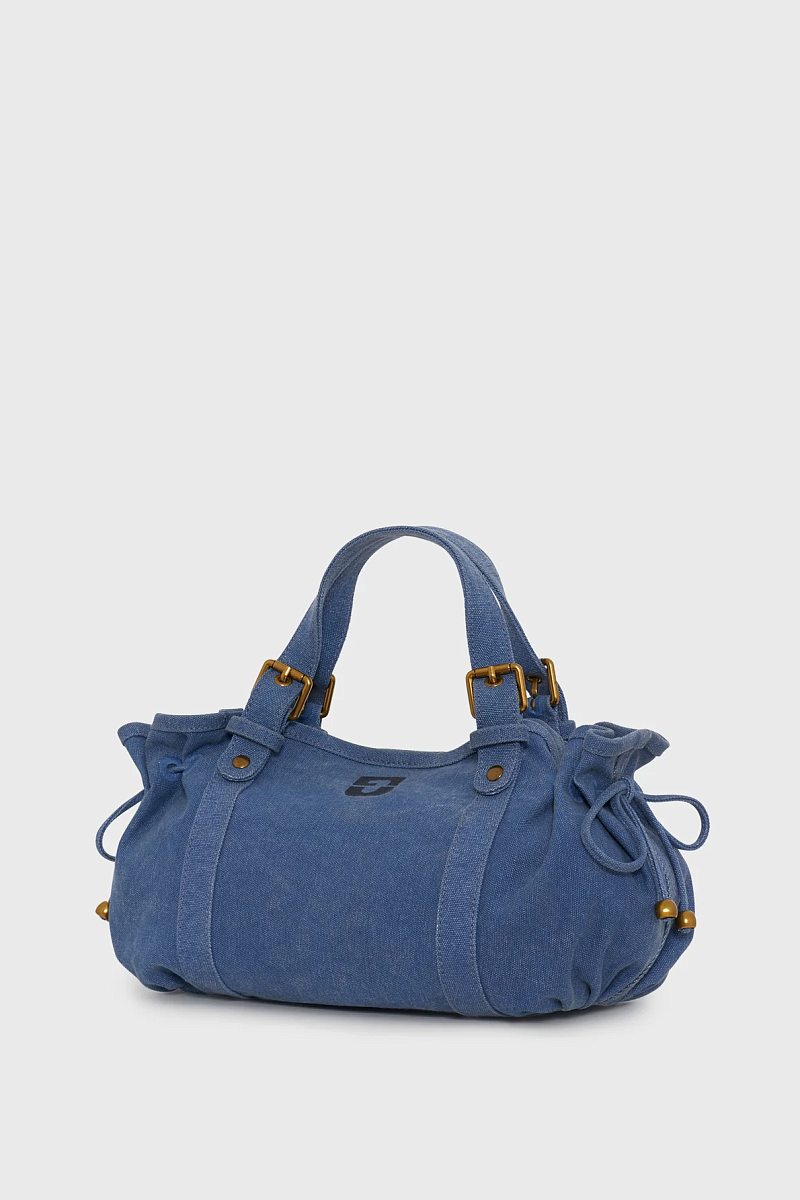 18H - Синяя холщовая сумка