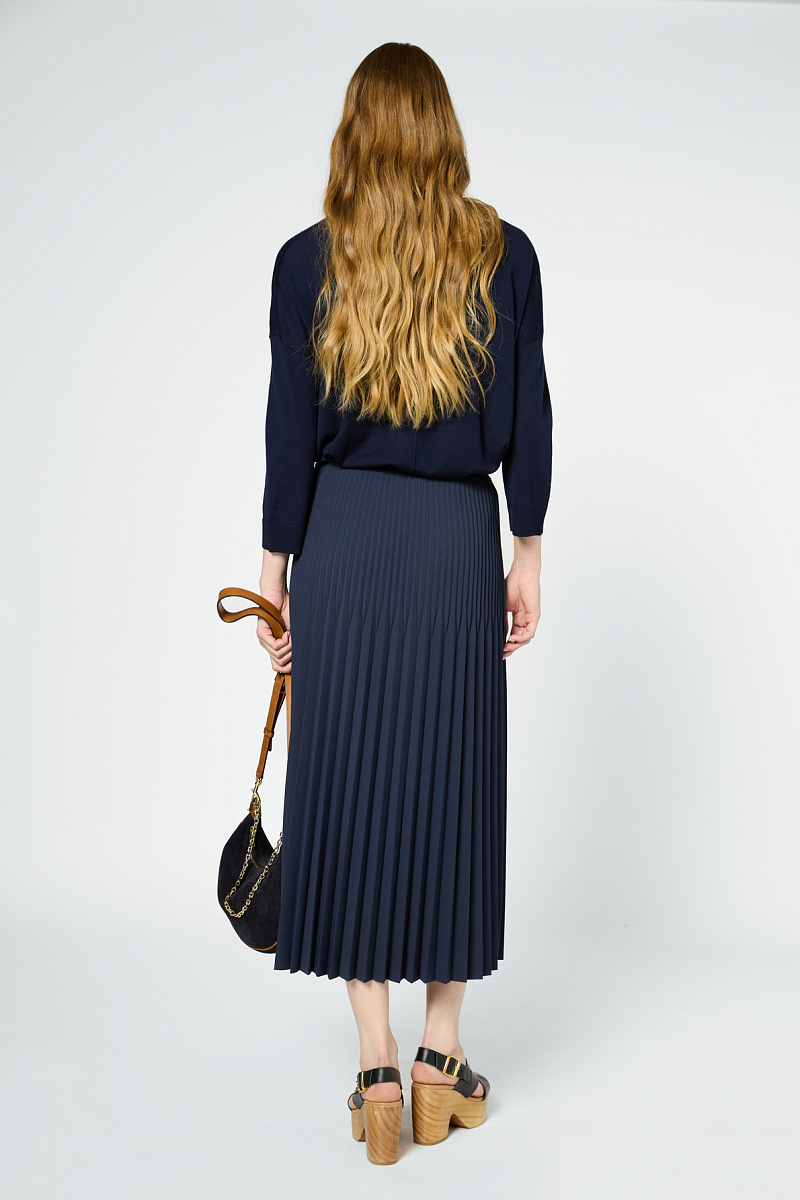 VIOLETA - Плиссированная юбка-миди