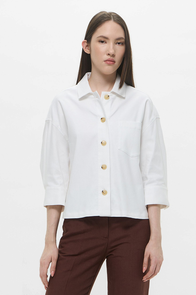 RISELA - Укороченная куртка из хлопка