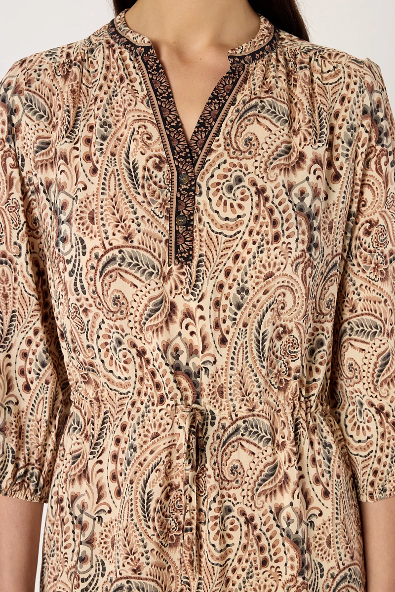 LYNA - Длинное облегающее платье с принтом LYNA - Длинное облегающее платье с принтом