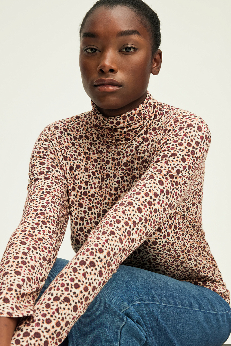 AMELIE - Водолазка с принтом