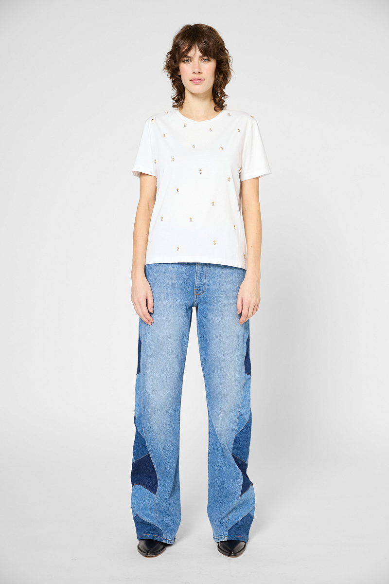 GRACIA - Футболка с вышивкой