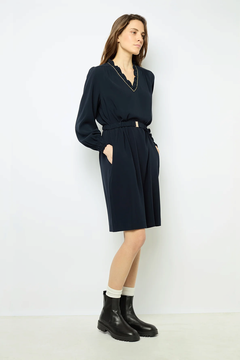 SIENNA - Мини-платье с оборками