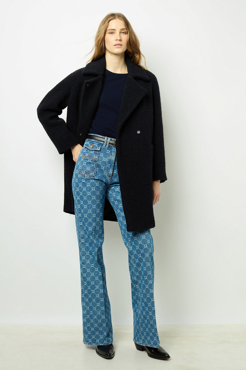 LYSANDRA - Однотонное пальто из шерсти