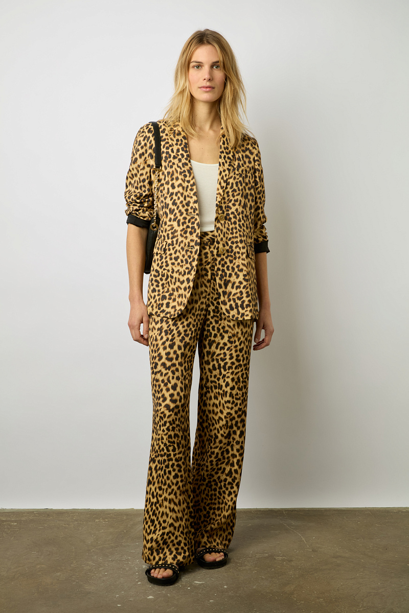 BEILA - Костюмный жакет с леопардовым принтом