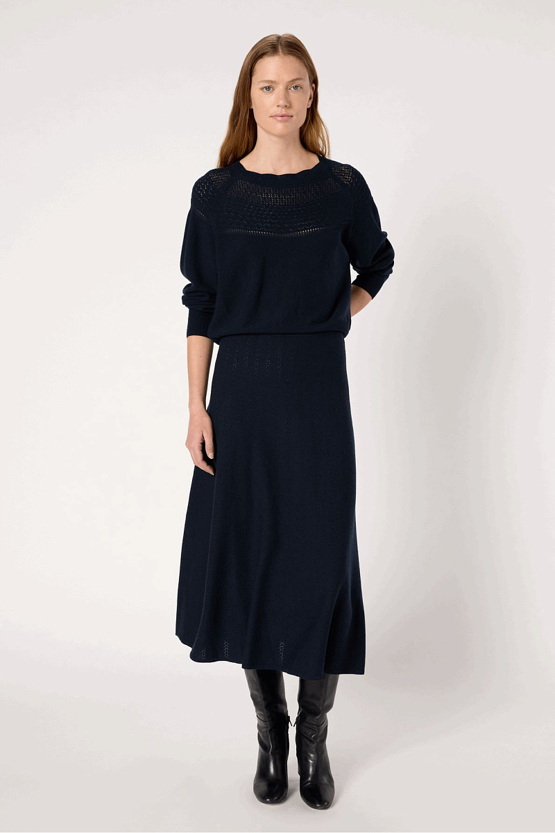 ELEO - Джемпер с ажурными верхом