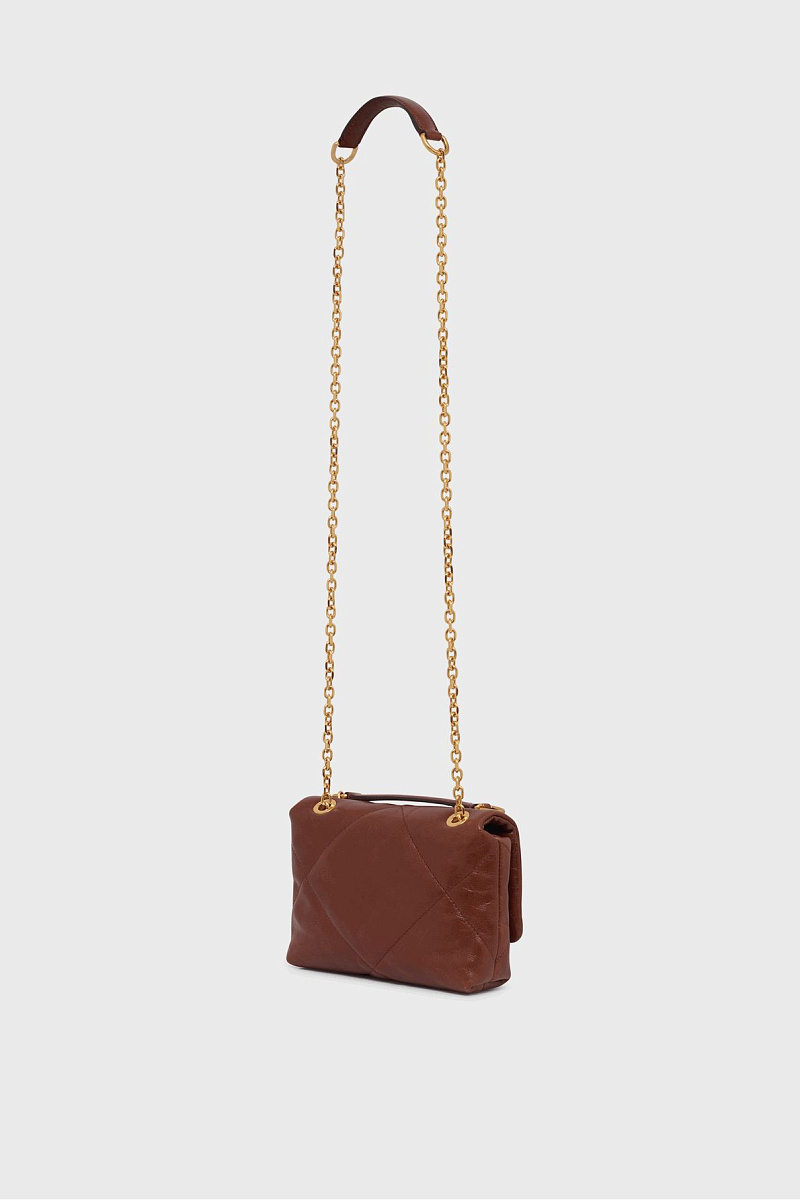 LE MINI FANNY - Мини-сумка из мягкой стеганой кожи