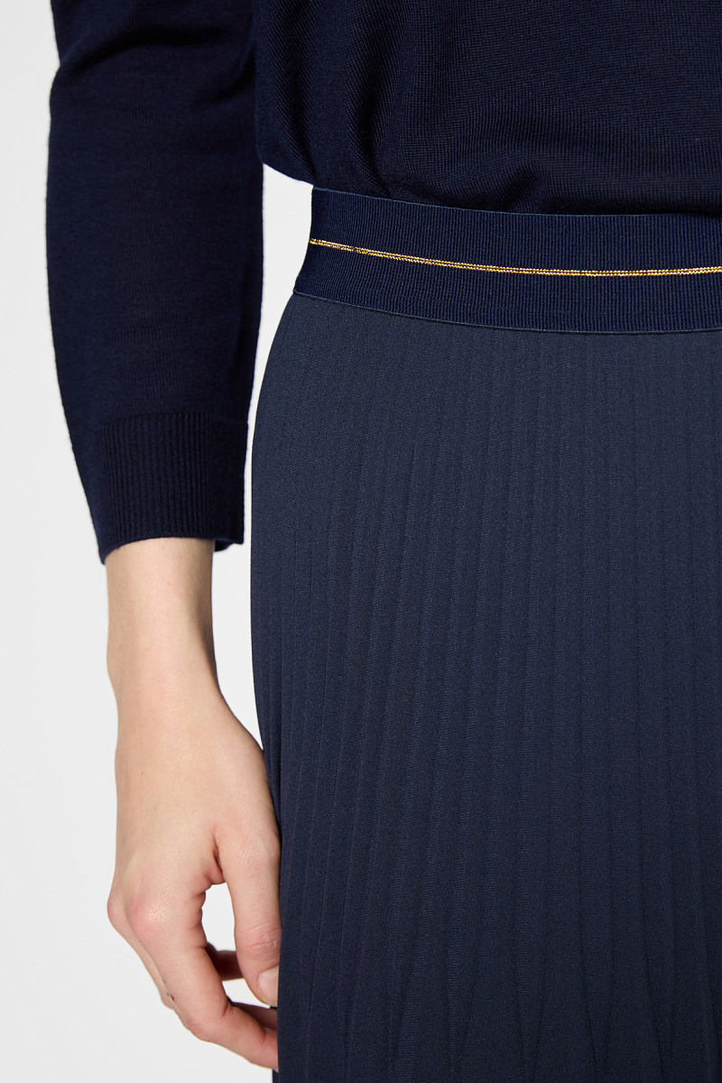 VIOLETA - Плиссированная юбка-миди