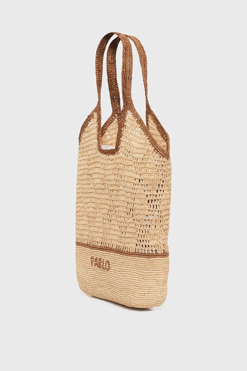 JADE - Сумка-шоппер из рафии