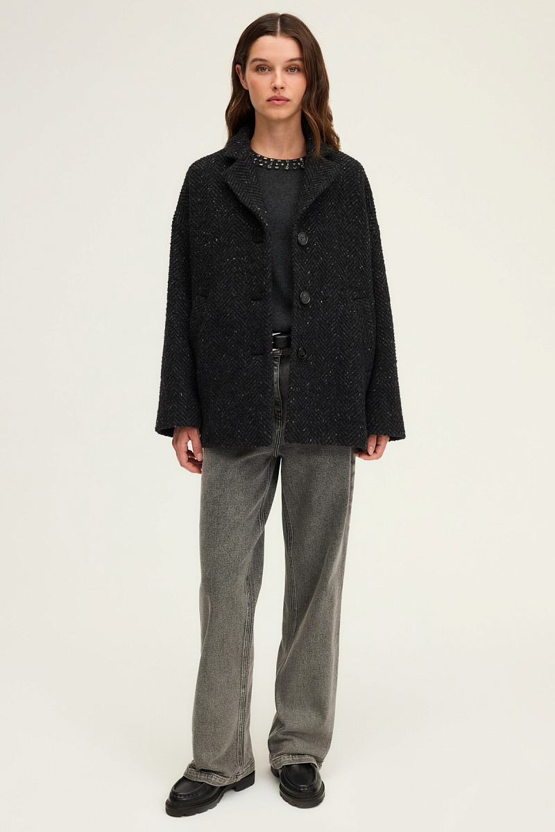 MALLORY - Полупальто с добавлением люрекса