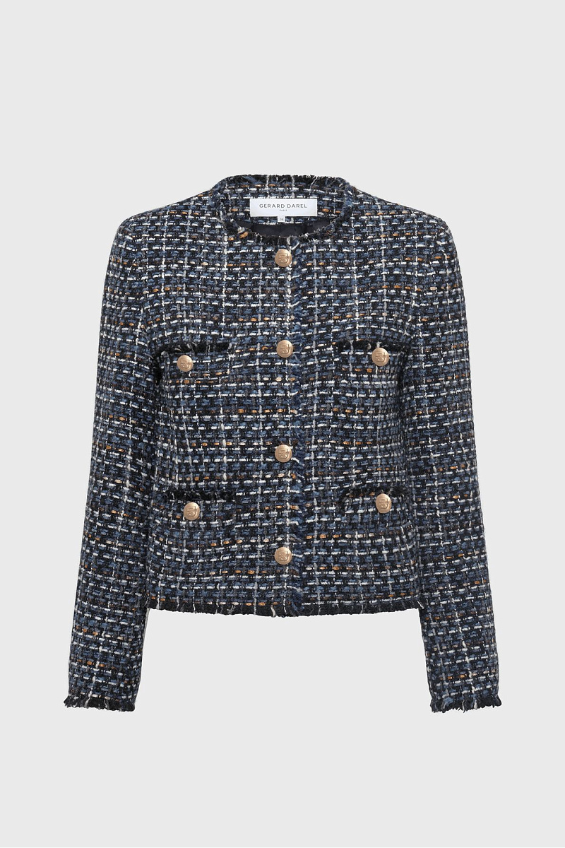 IYA - Твидовый жакет с люрексом