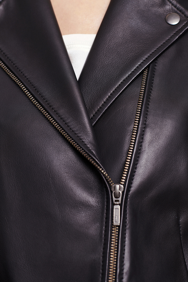 GIULIA - Кожаная куртка в байкерском стиле
