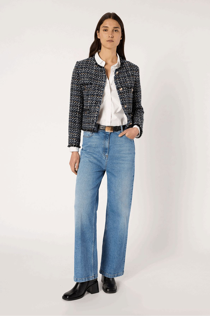 IYA - Твидовый жакет с люрексом