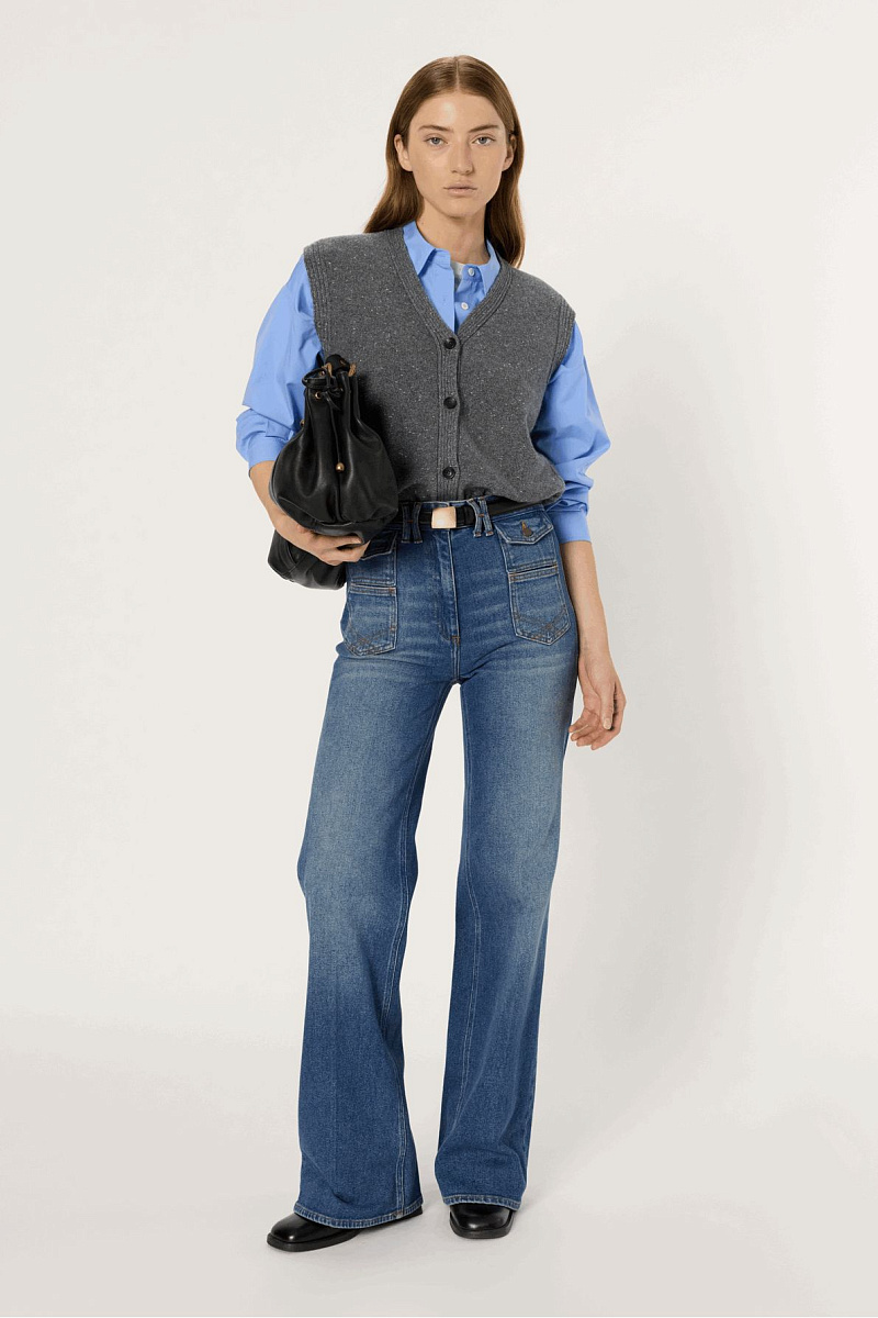 ELYSEE - Свободный жилет с люрексом