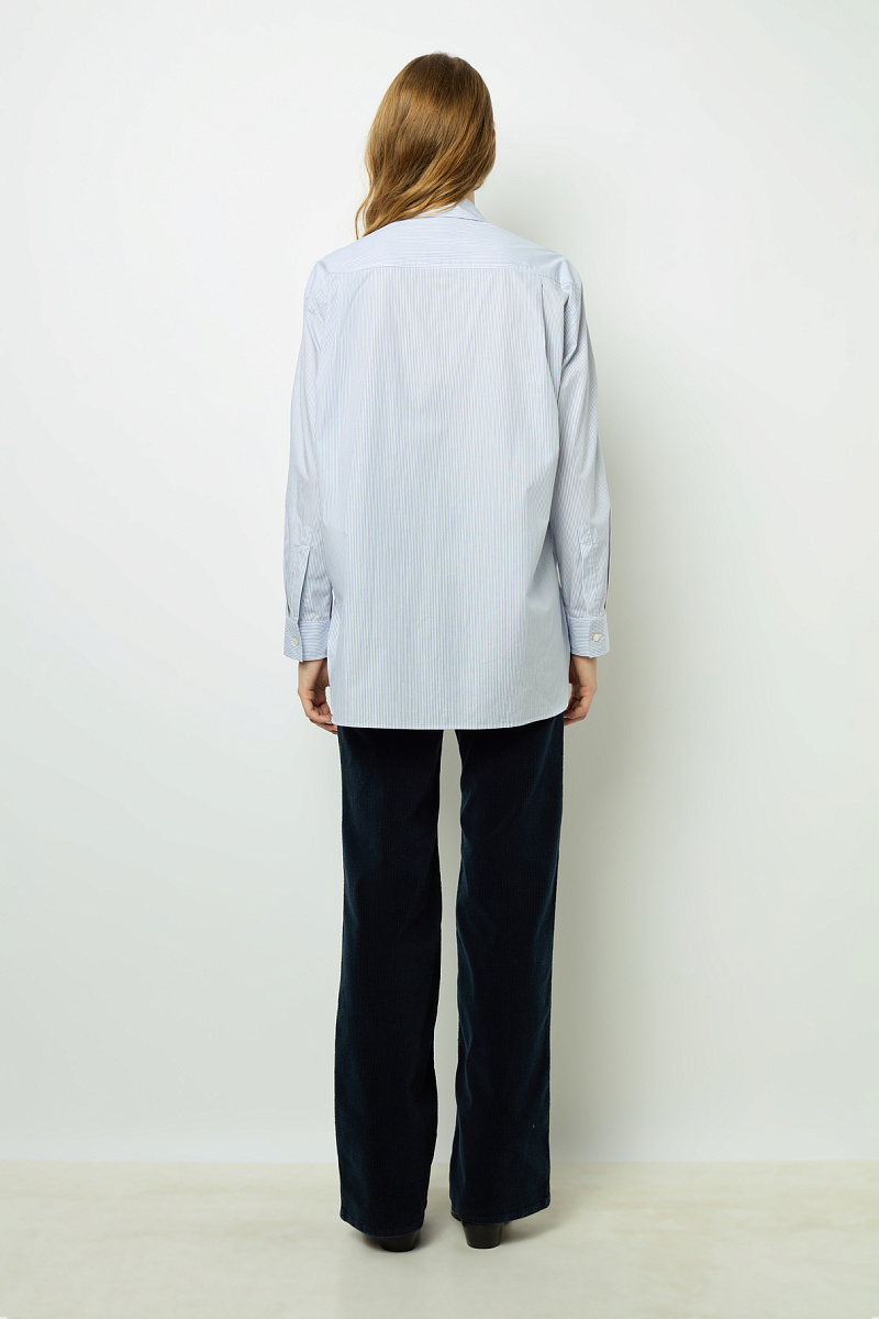 BLANCHE - Рубашка в полоску из поплина