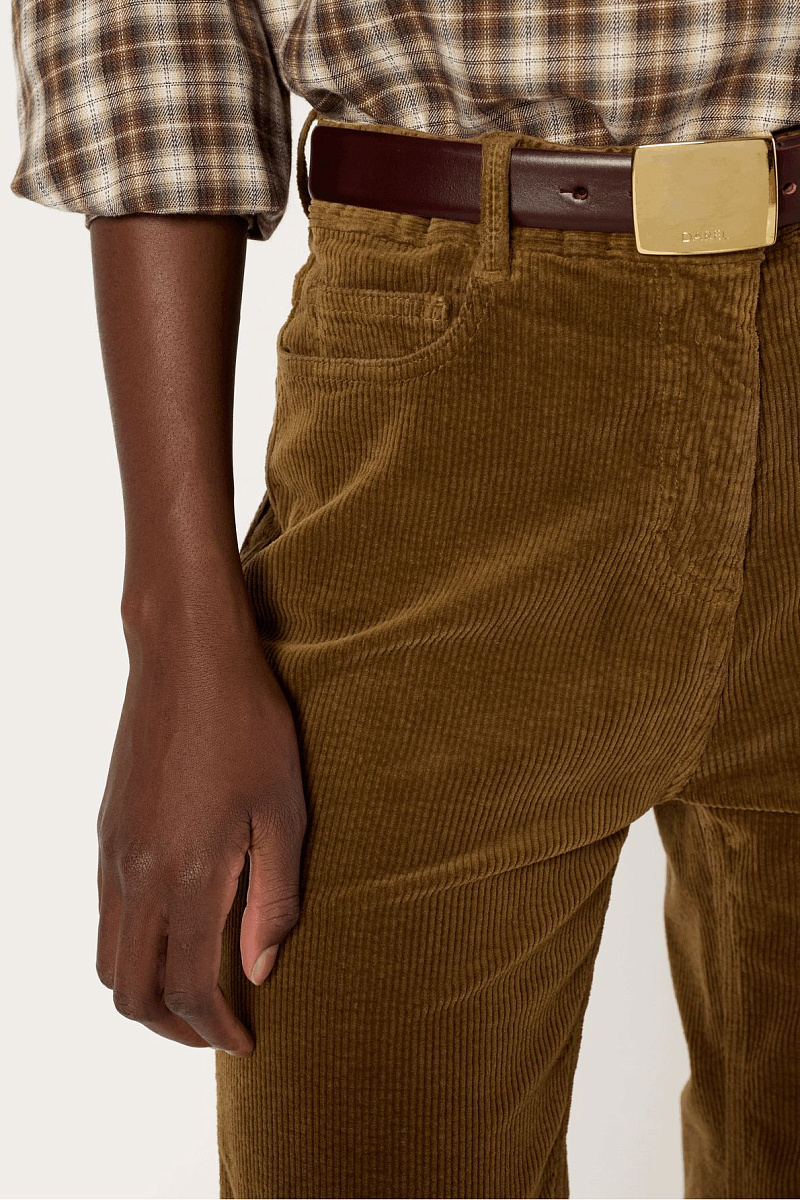 CHANTAL - Расклешенные вельветовые брюки