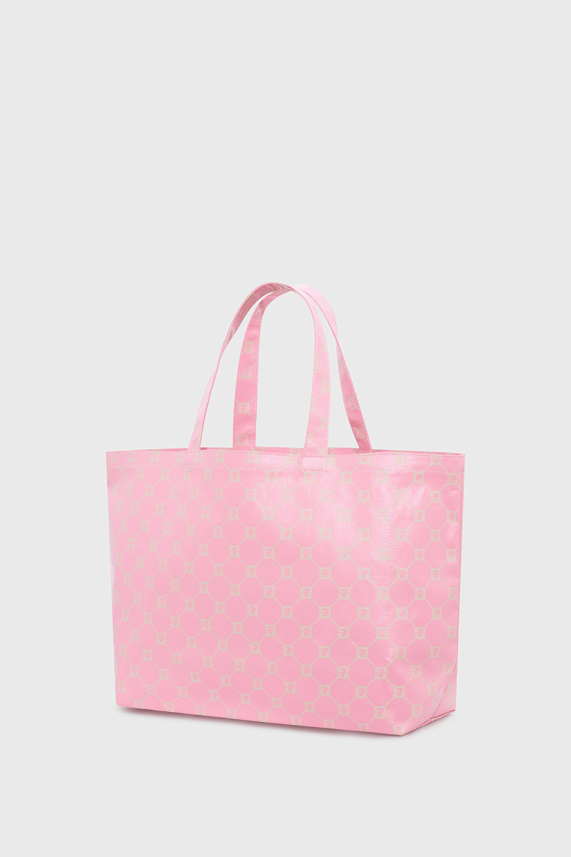 LOLITA - Розовая холщовая сумка с монограммой