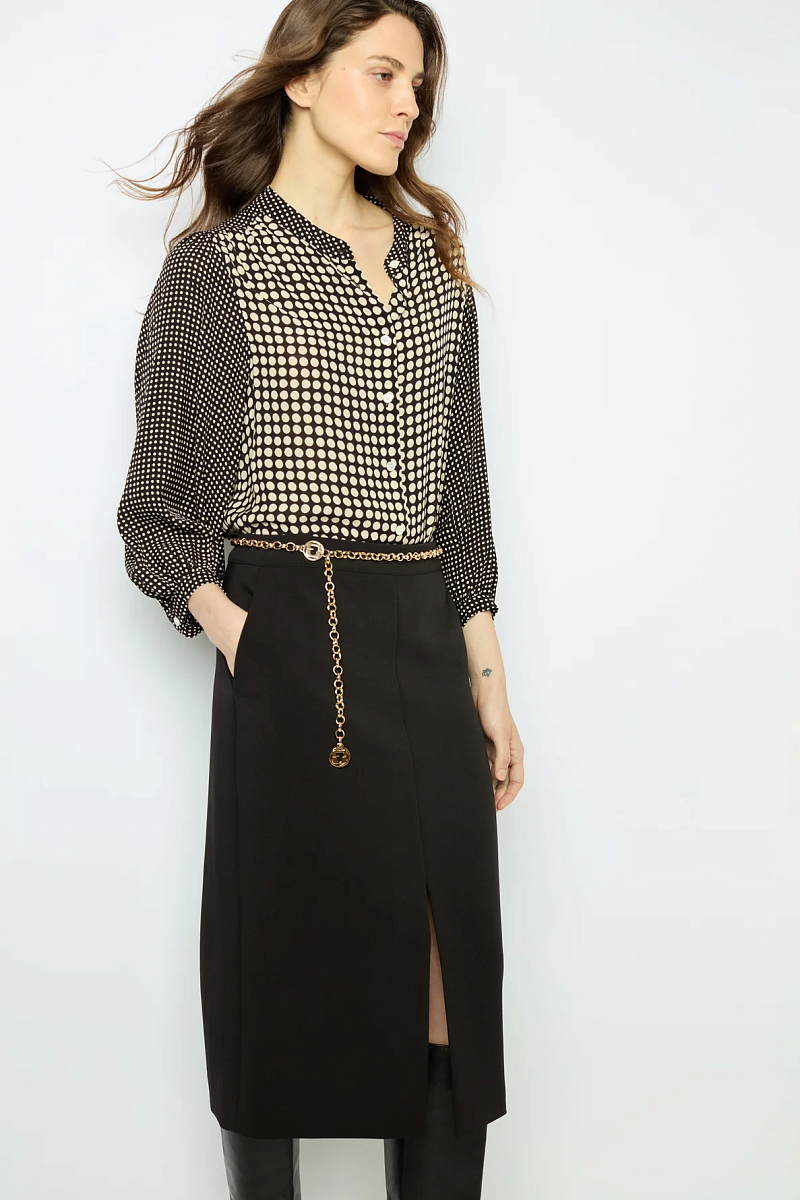 CLAIRVIE - Юбка-миди прямого кроя