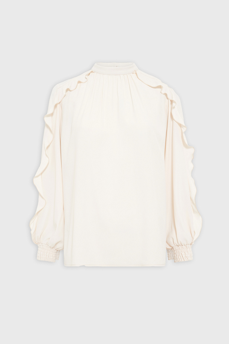 ANAIS - Струящаяся блуза с оборками