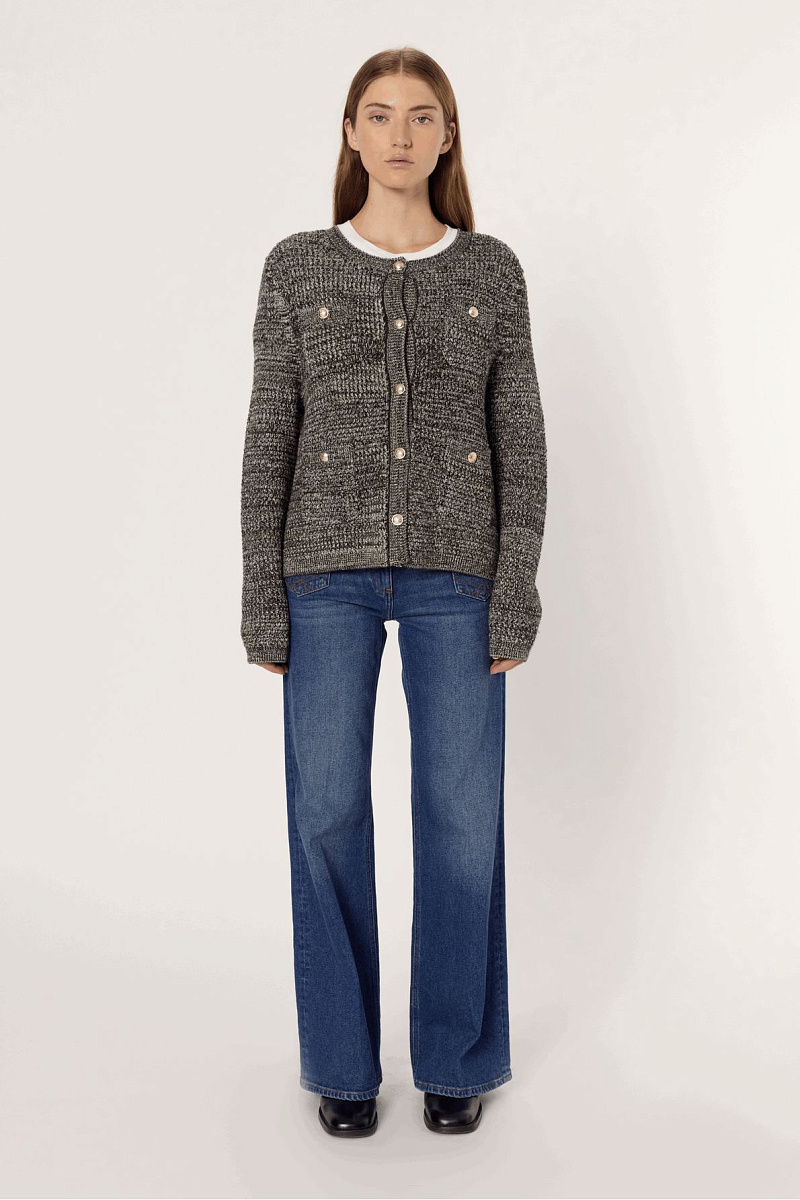EDELINE - Кардиган из смесовой ткани с люрексом