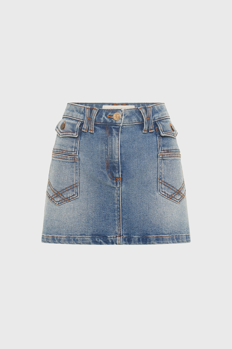 VIRGINIE - Джинсовая мини-юбка