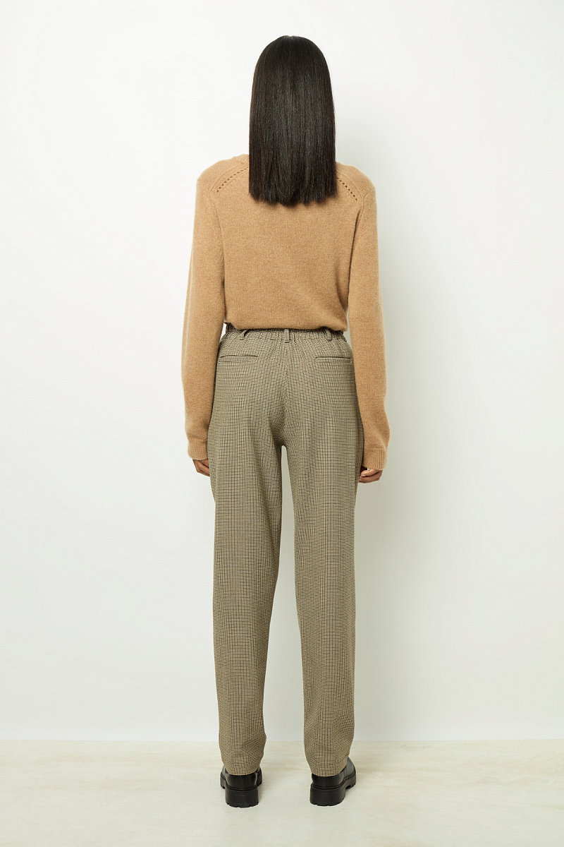 NIAMIE - Брюки-кэррот с принтом