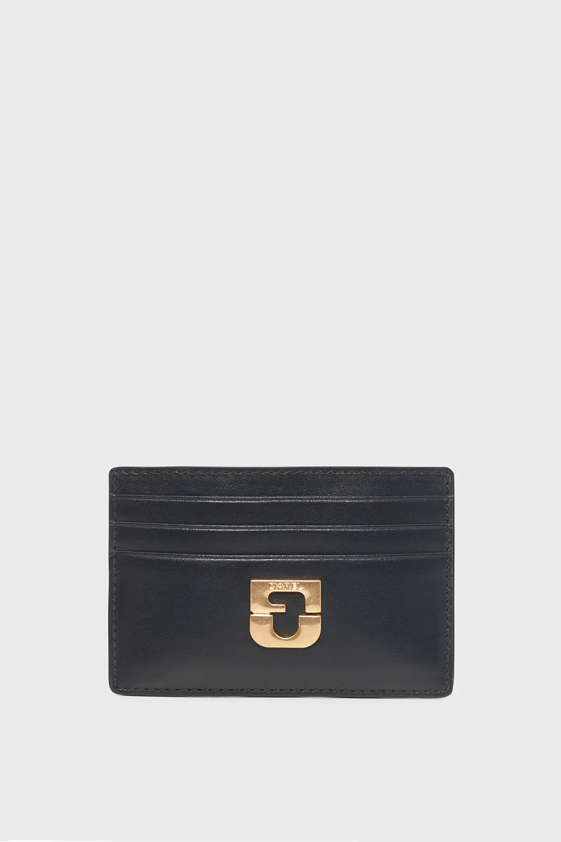 CARDHOLDER - Черный картхолдер из кожи
