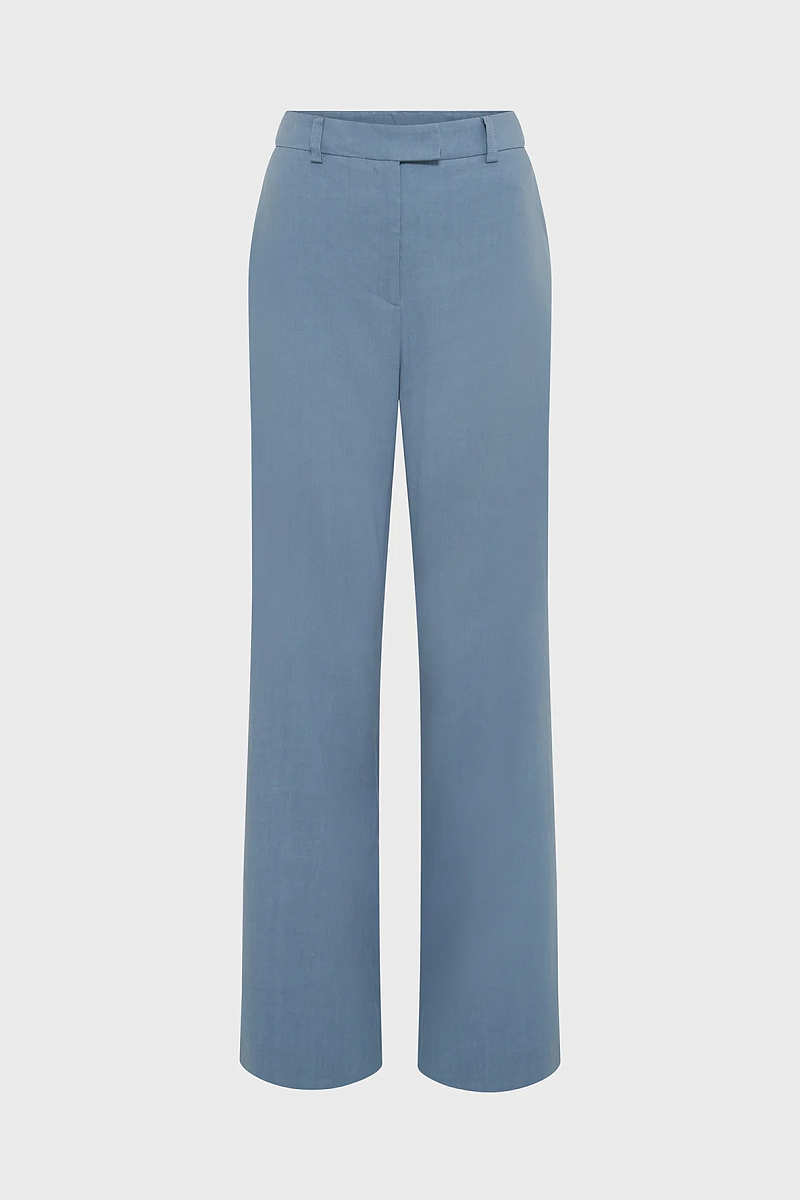 LILLA - Широкие брюки из льна и хлопка