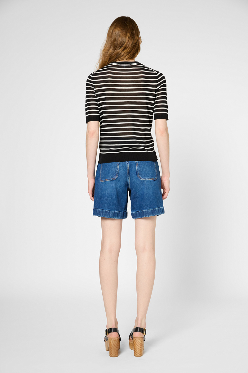 JANNA - Джемпер из хлопка и шелка