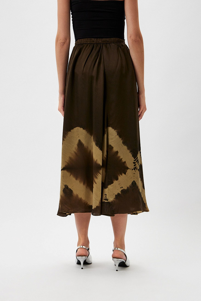 CATRIONA - Юбка-миди с принтом тай-дай