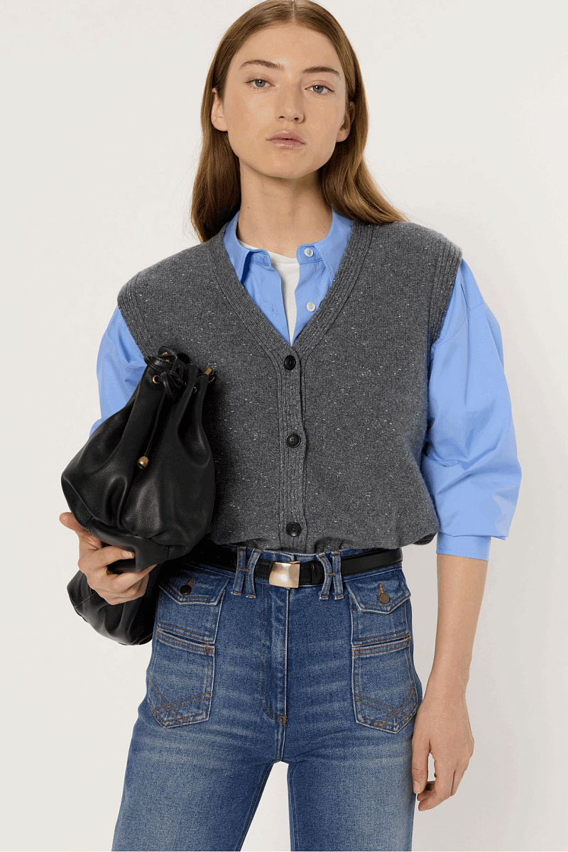 ELYSEE - Свободный жилет с люрексом