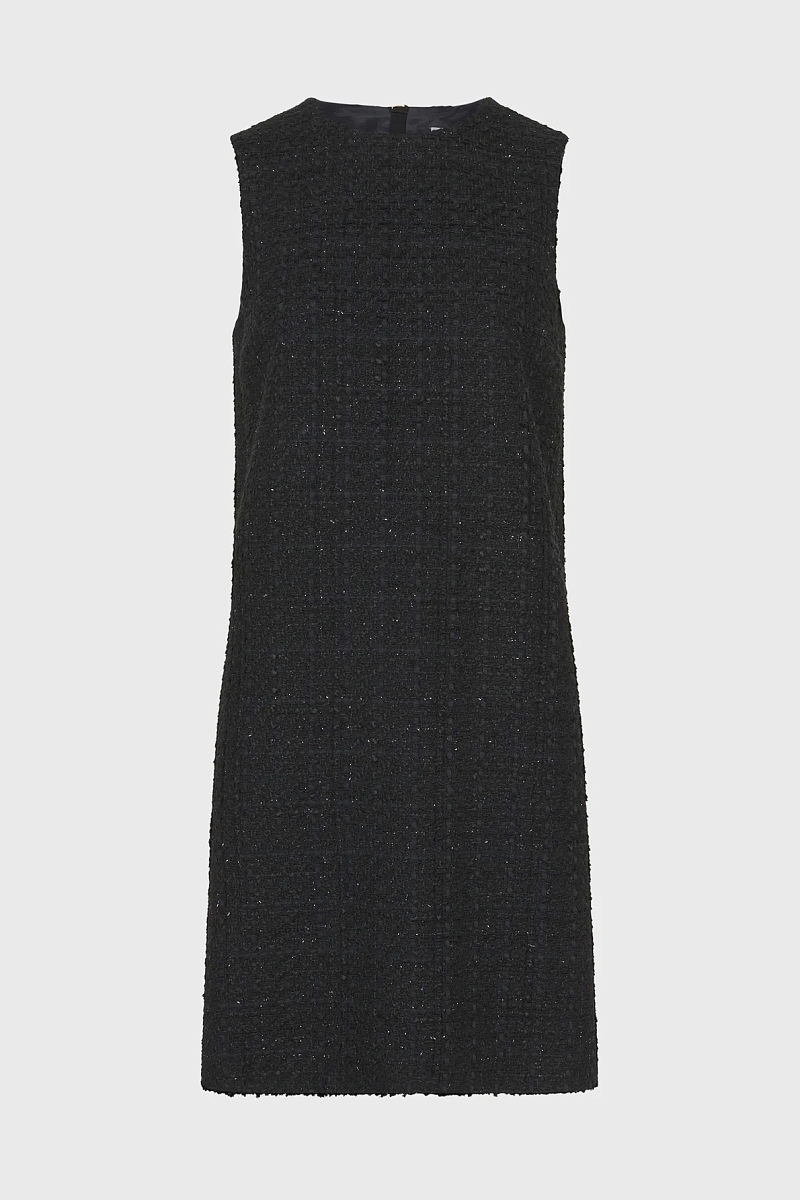LILA - Платье без рукавов из твида и люрекса