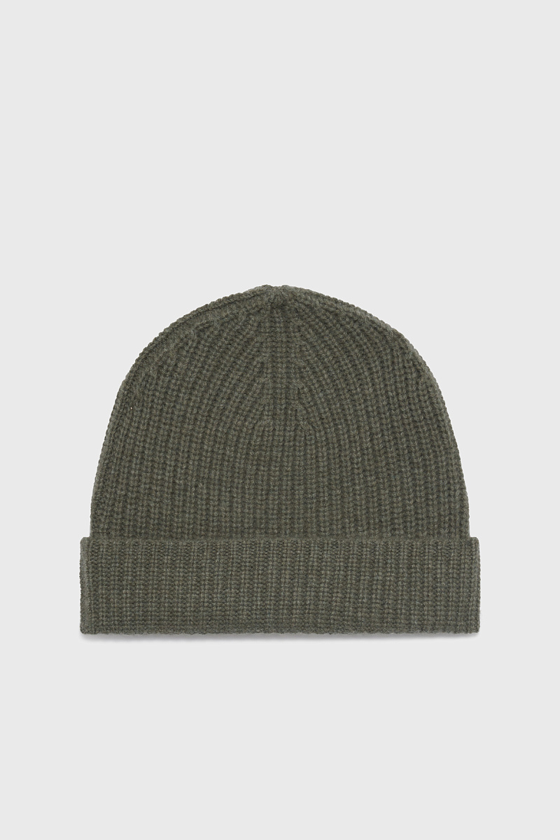 GAELLE - Шапка в рубчик из 100% кашемира