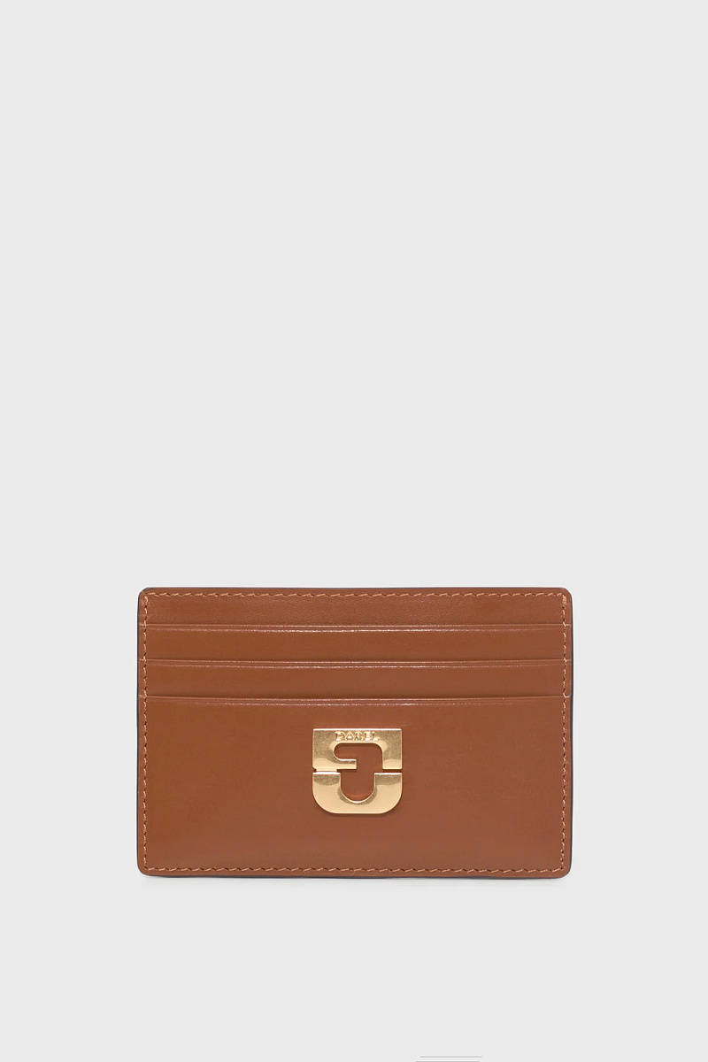 CARDHOLDER - Коричневый картхолдер из кожи