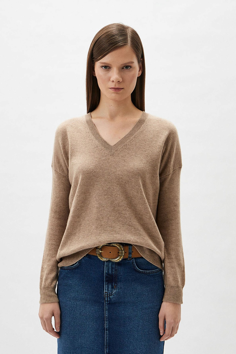 LILIROSE - Кашемировый свитер с V-образным вырезом