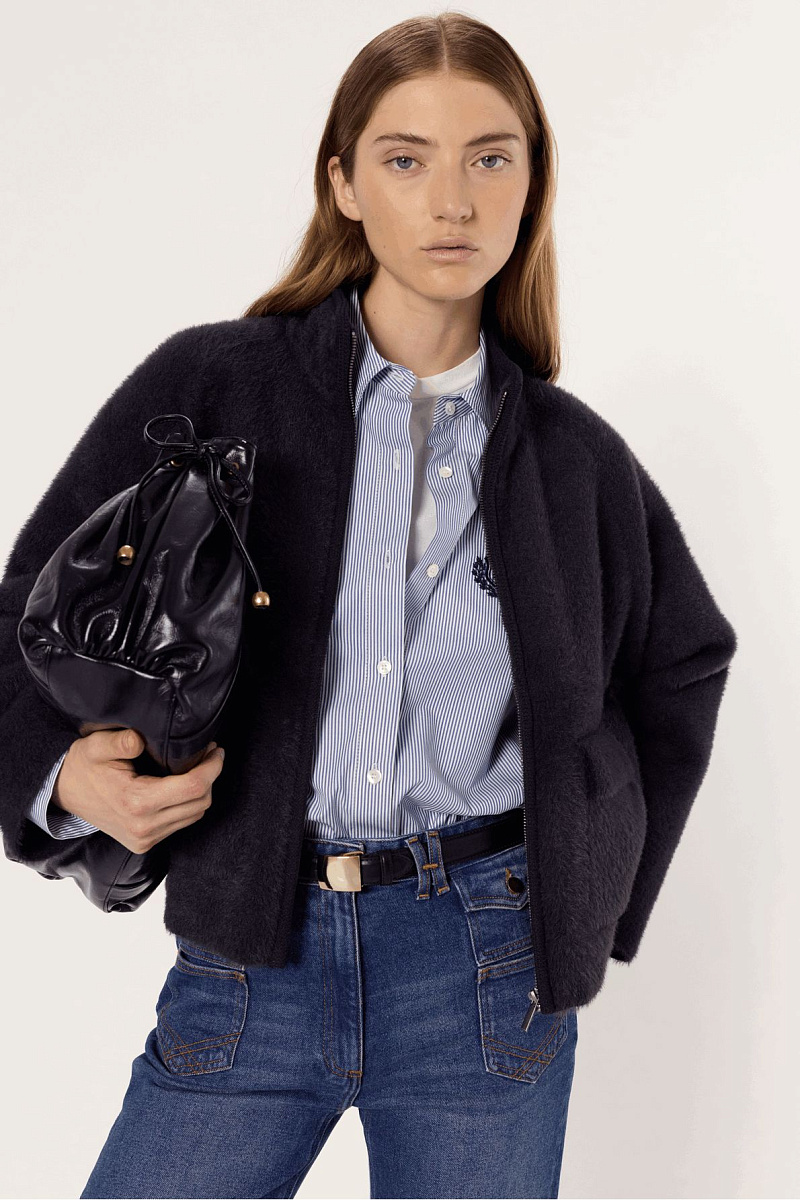 ELVIRA - Куртка на молнии c мягким ворсом