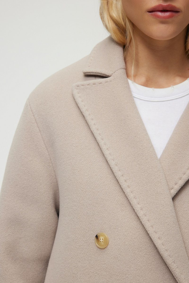 MAXIMILIAN - Удлиненное пальто из натуральной смесовой шерсти
