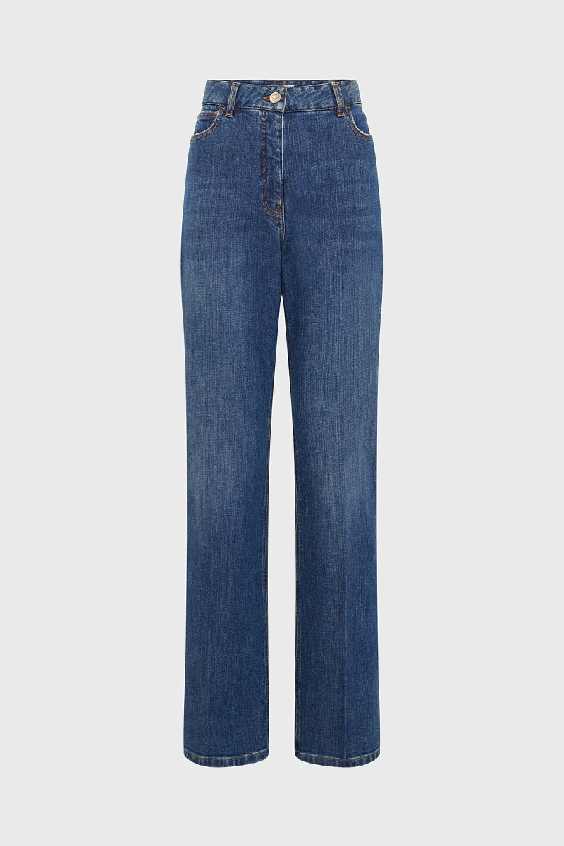 AVENIE - Широкие джинсы из необработанного денима