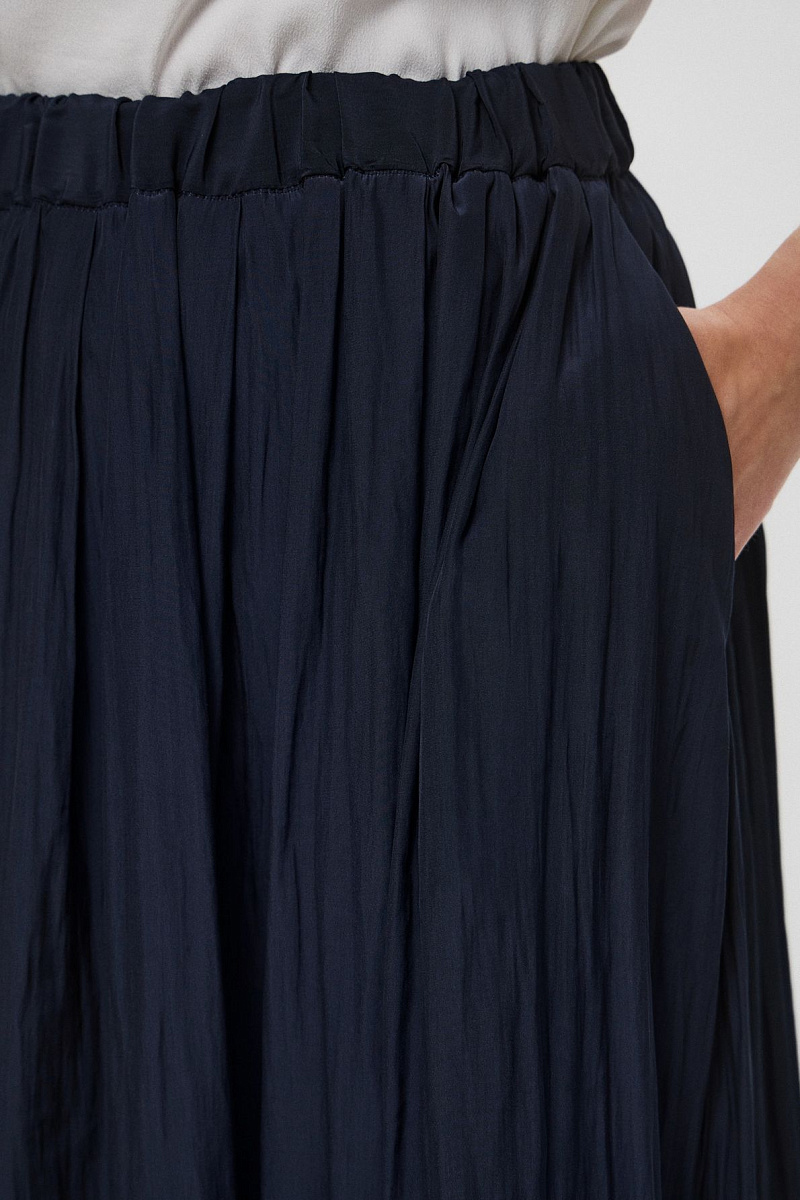 VANINA - Плиссированная юбка из сатина