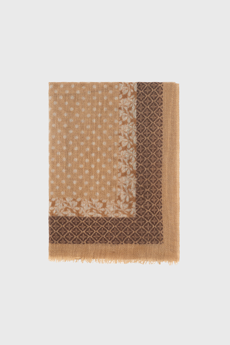 RANIAH - Шарф с орнаментальным узором