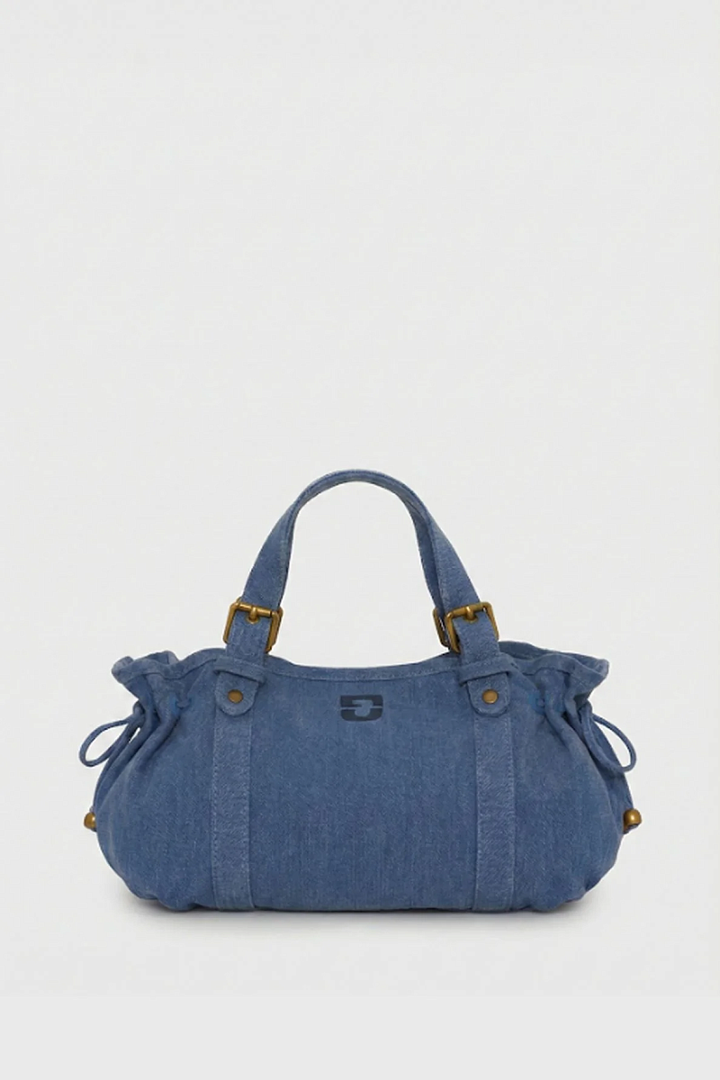 18H - Синяя холщовая сумка
