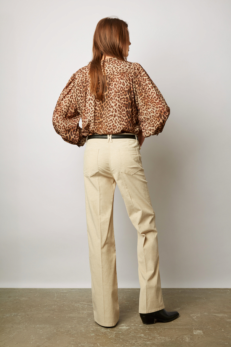 ANNA - Расклешенные джинсы из тонкого вельвета